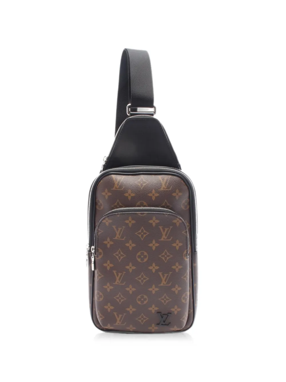 Louis Vuitton Pre-Owned 2021s Avenue Monogram Macassar sling bag - Brown