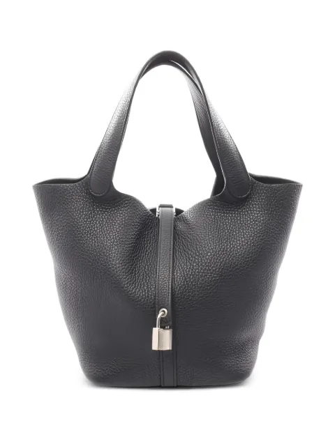 Hermès Pre-Owned 2020 Picotin MM lock-detail tote bag