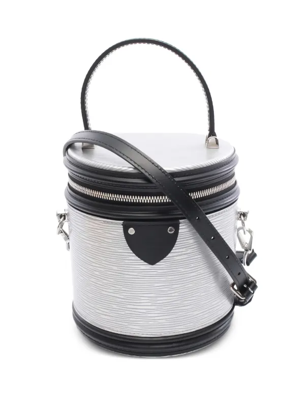 ハンナ　希少　Louis Vuitton エピ カンヌ ハンドバッグ Louis Vuitton Pre-Owned 2019 エピ カンヌ ハンドバッグ | シルバー