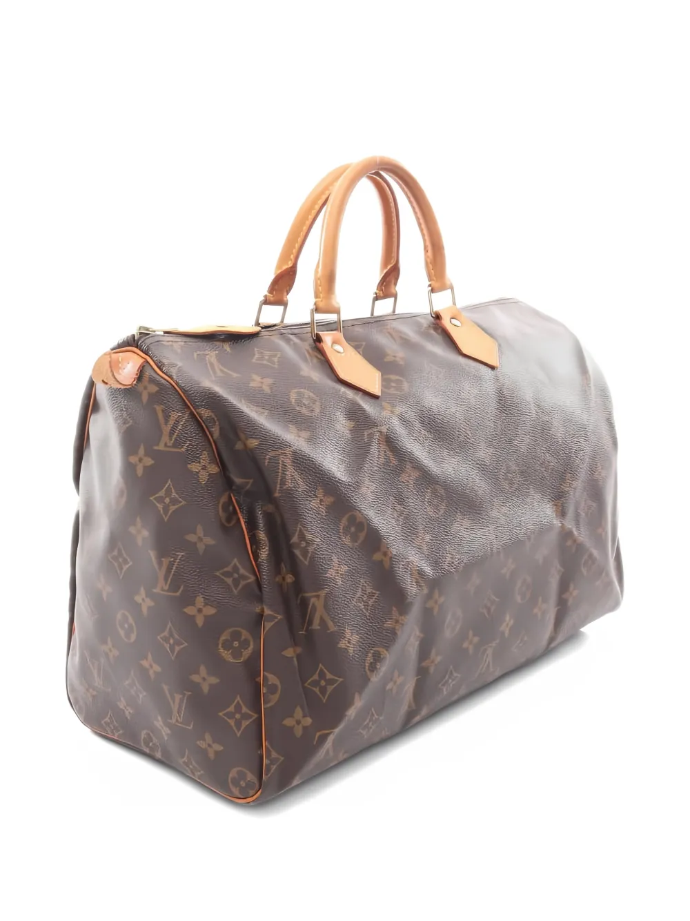 Louis Vuitton Pre-Owned Speedy 40 monogram canvas tote - Bruin