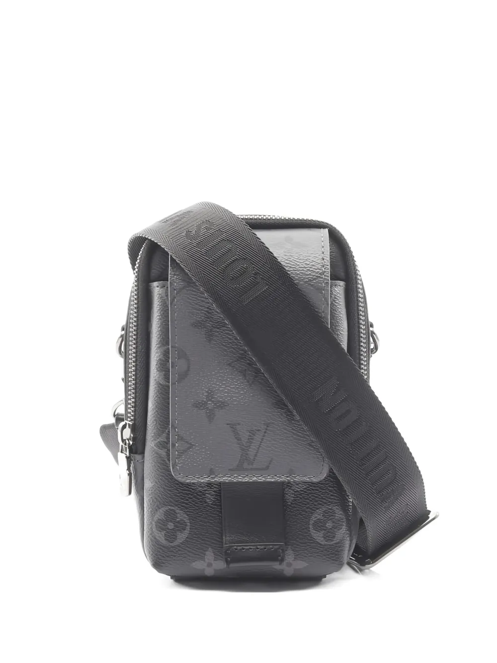 Louis Vuitton Pre-Owned 2021 double monogram phone pouch | Black | Image 1