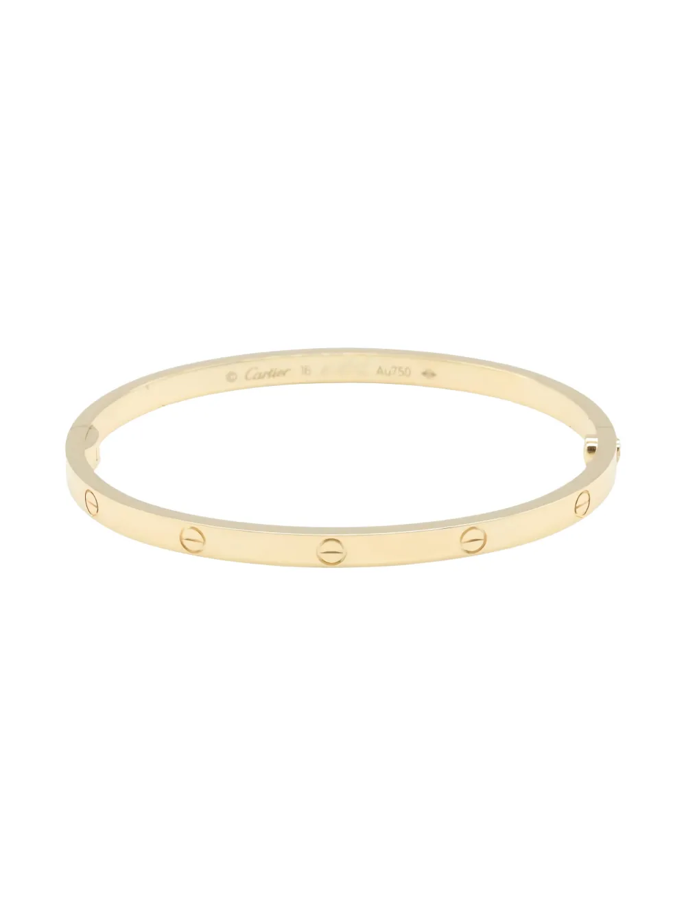 Pre-owned Cartier 2010s 18k Yellow Gold Love Bracelet