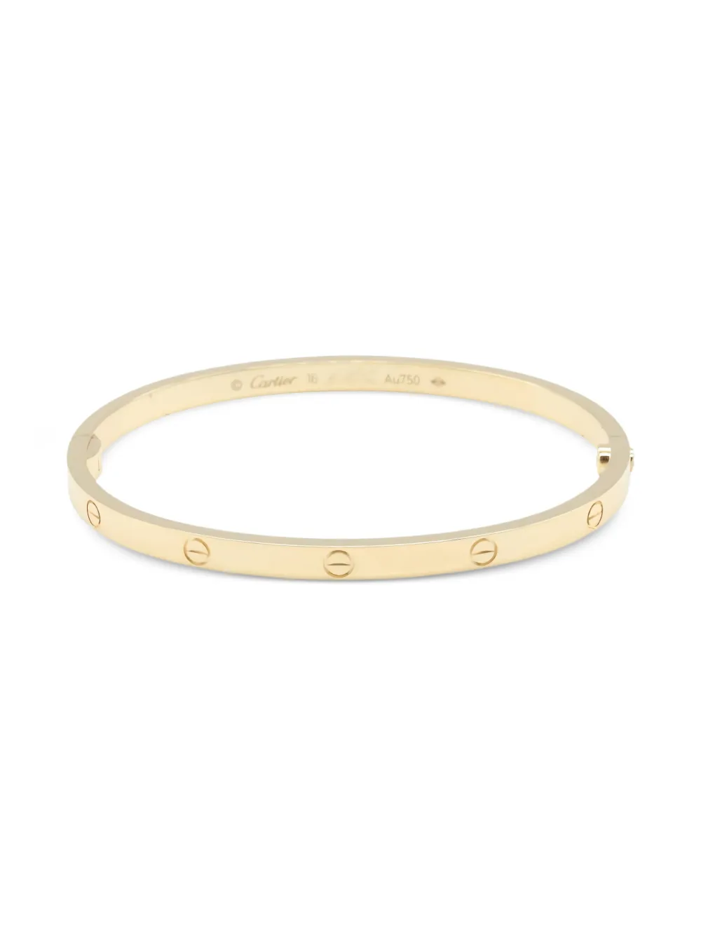 Cartier 2010s 18K yellow gold Love bracelet