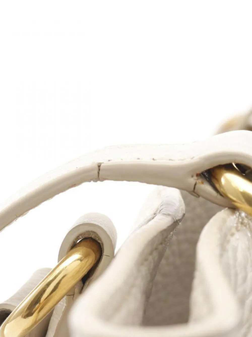 PRADA Pre-owned 2000s Leather Tote Bag In Neutral