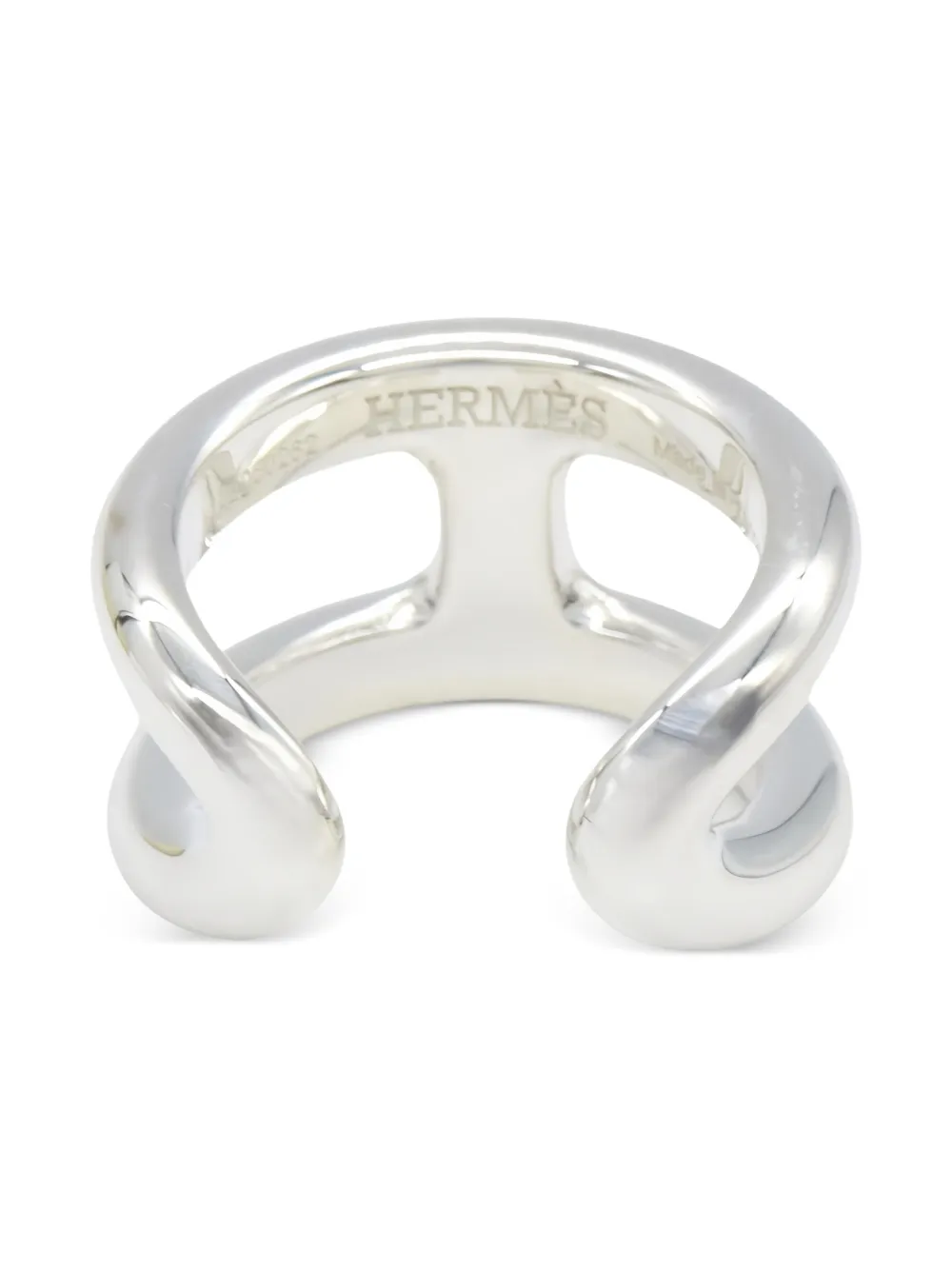 Hermès Pre-Owned anillo 2010S en plata de ley Osmoz | Hombre | Image 2