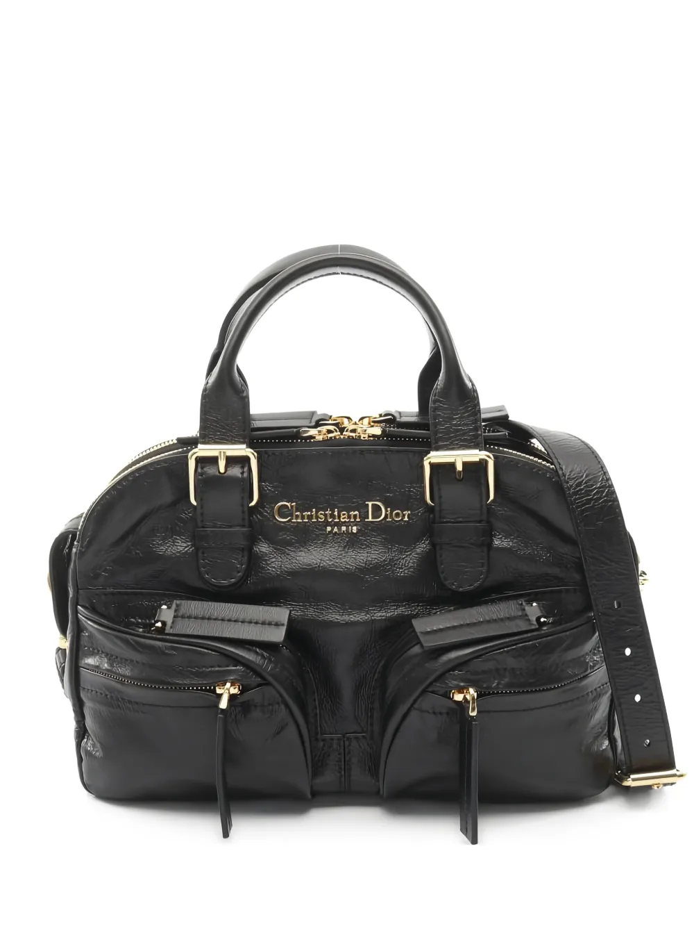 Christian Dior Pre-Owned 2010s Grand Tour Bowling zip tote bag | Black | Image 1