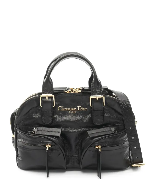 Christian Dior Pre-Owned 2010s Grand Tour Bowling Zip Tote Bag