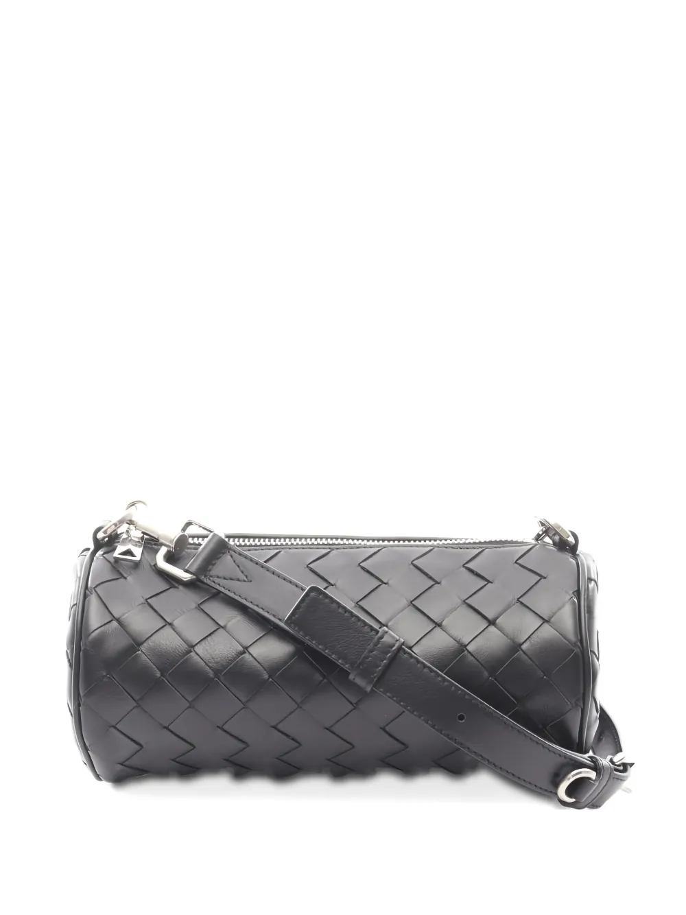 Pre-owned Bottega Veneta 2010s Barrel-shape Shoulder Bag In Black