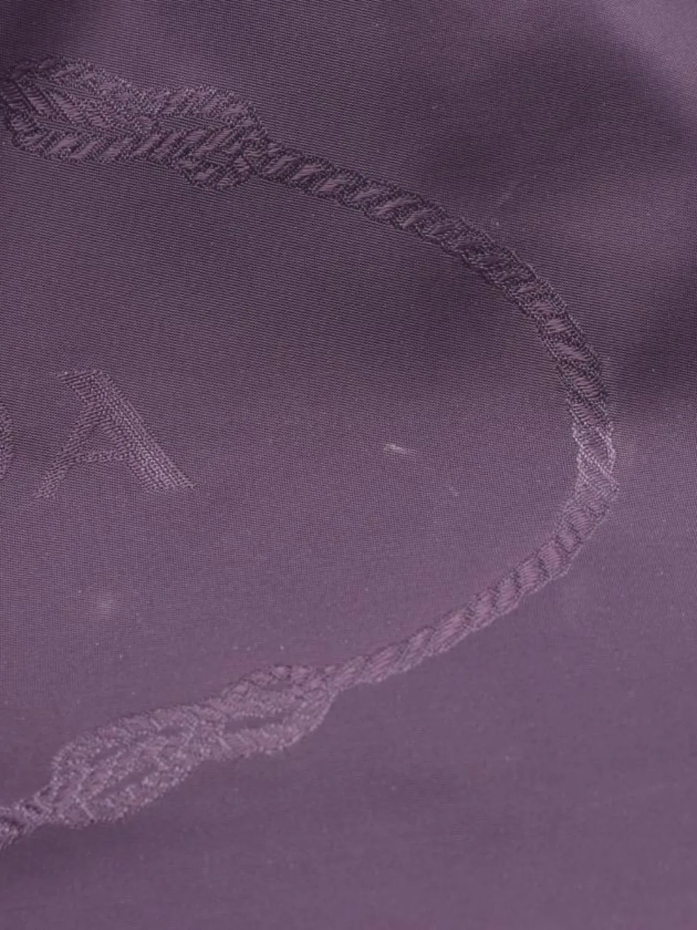 Pre-owned Prada 2000's Jacquard Tote Bang In Purple