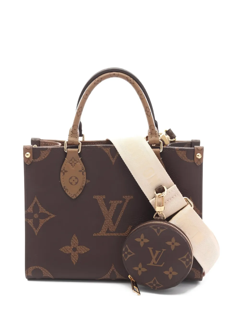 Louis Vuitton Pre-Owned 2010s On-the-Go PM monogram tote bag - Marrone