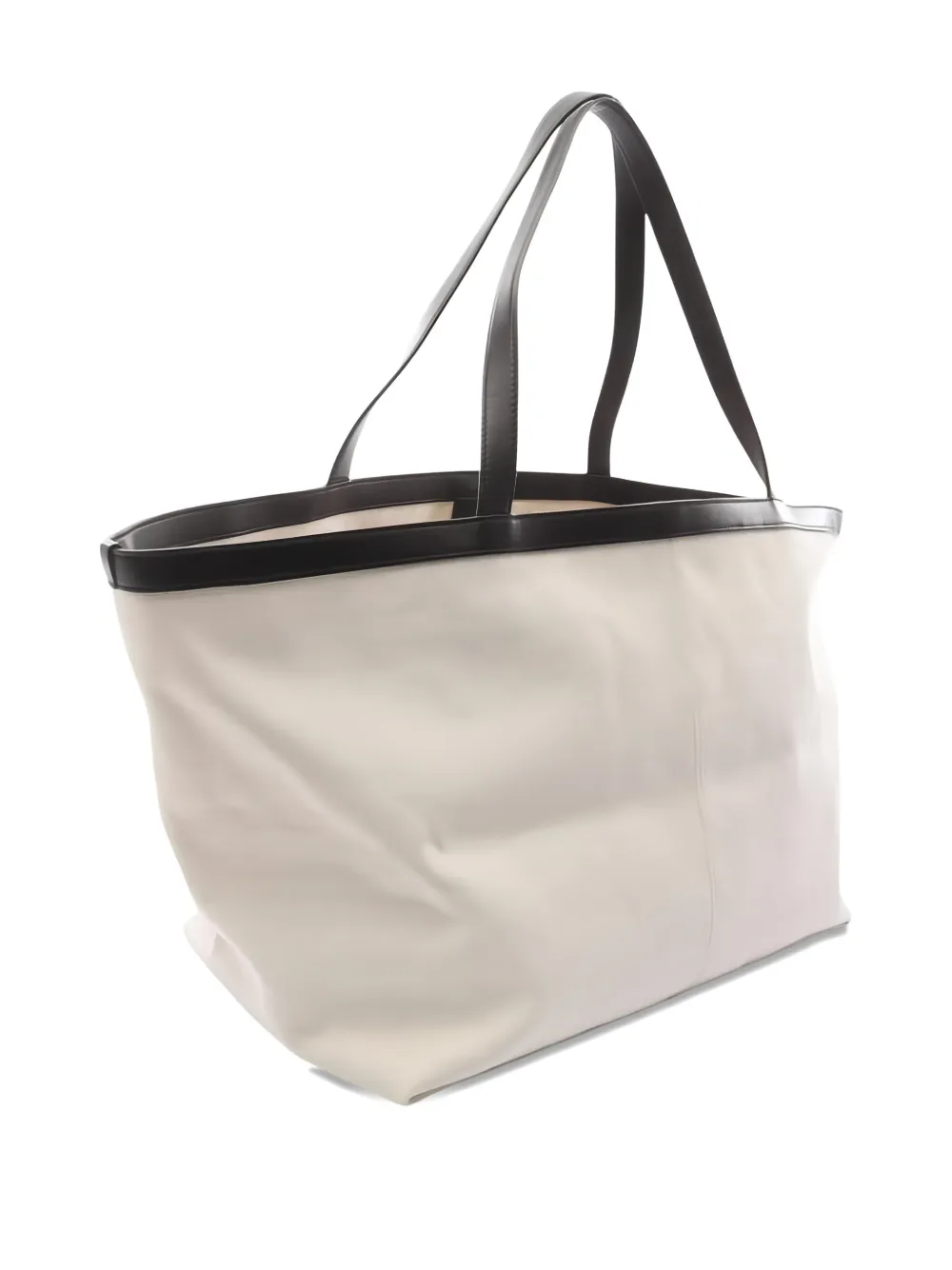 Pre-owned Bottega Veneta 2010s Intrecciato Tote Bag In Neutral