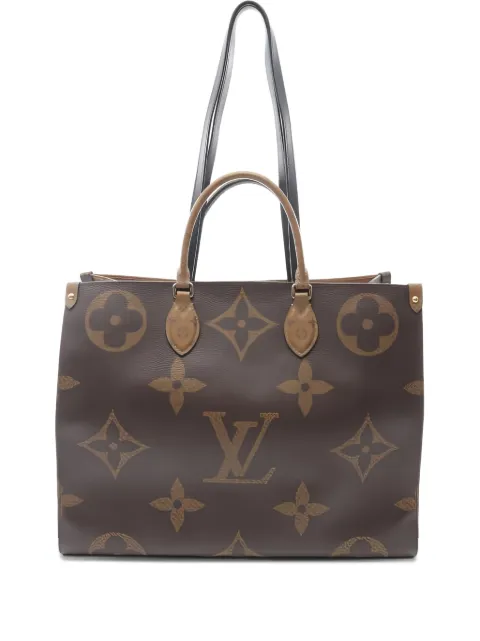 Louis Vuitton Pre-Owned 2021 on-the-go GM monogram-canvas tote bag