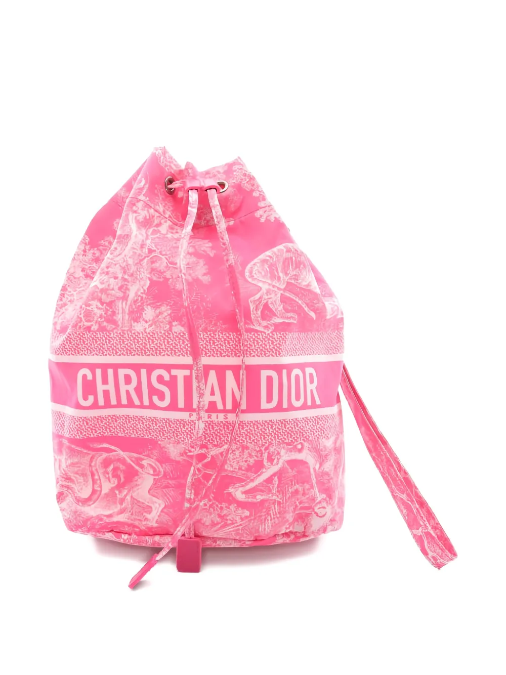 Pre-owned Dior 2010s Travel Pouch In Pink