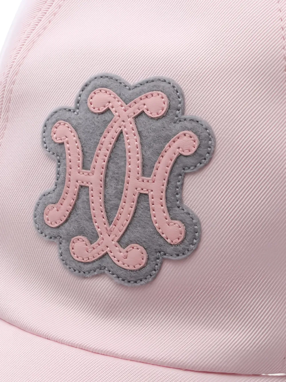 HERMES Pre-owned 2020 Appliqué Serena Lift Casquette Cap In Pink