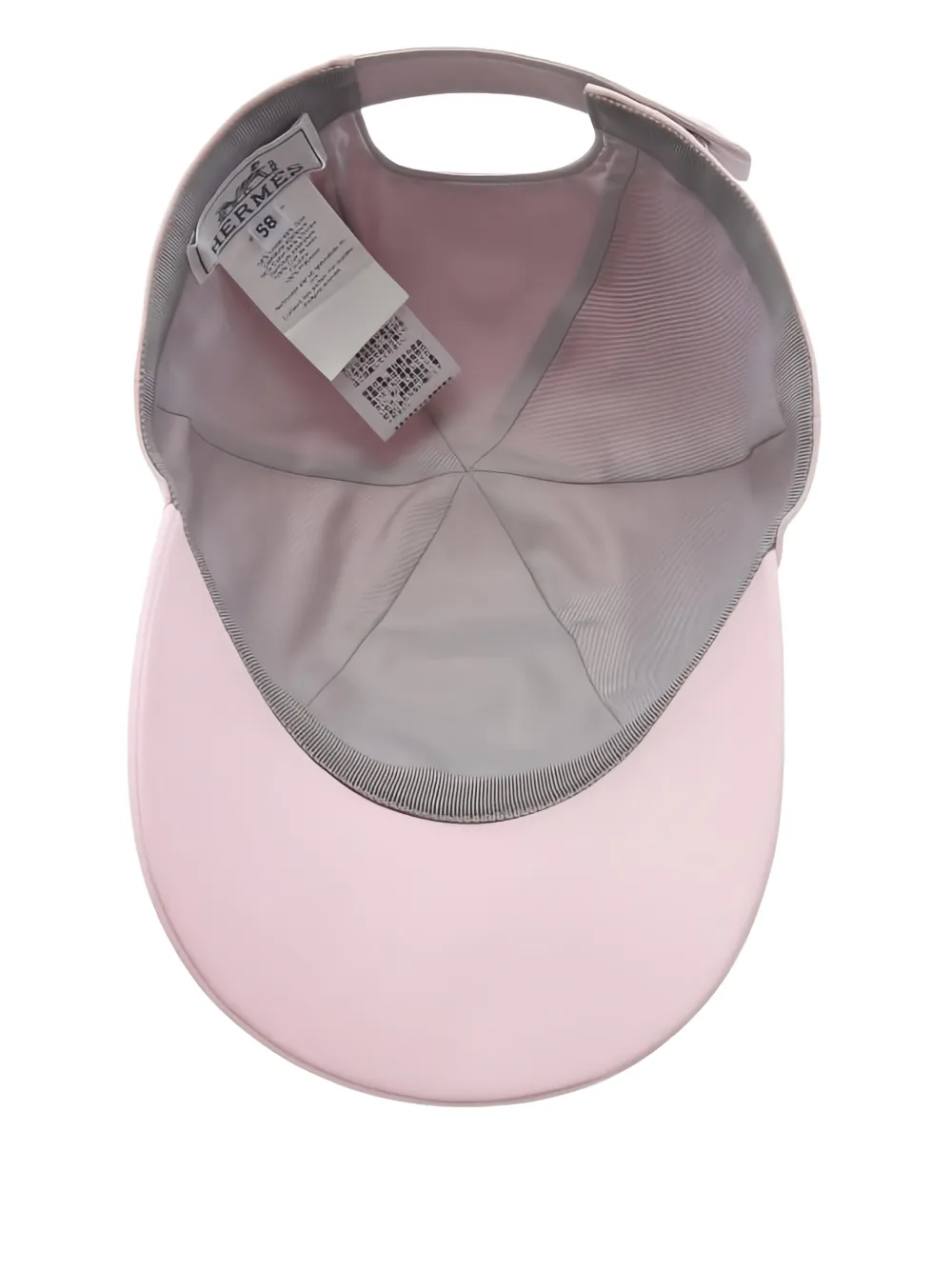 HERMES Pre-owned 2020 Appliqué Serena Lift Casquette Cap In Pink