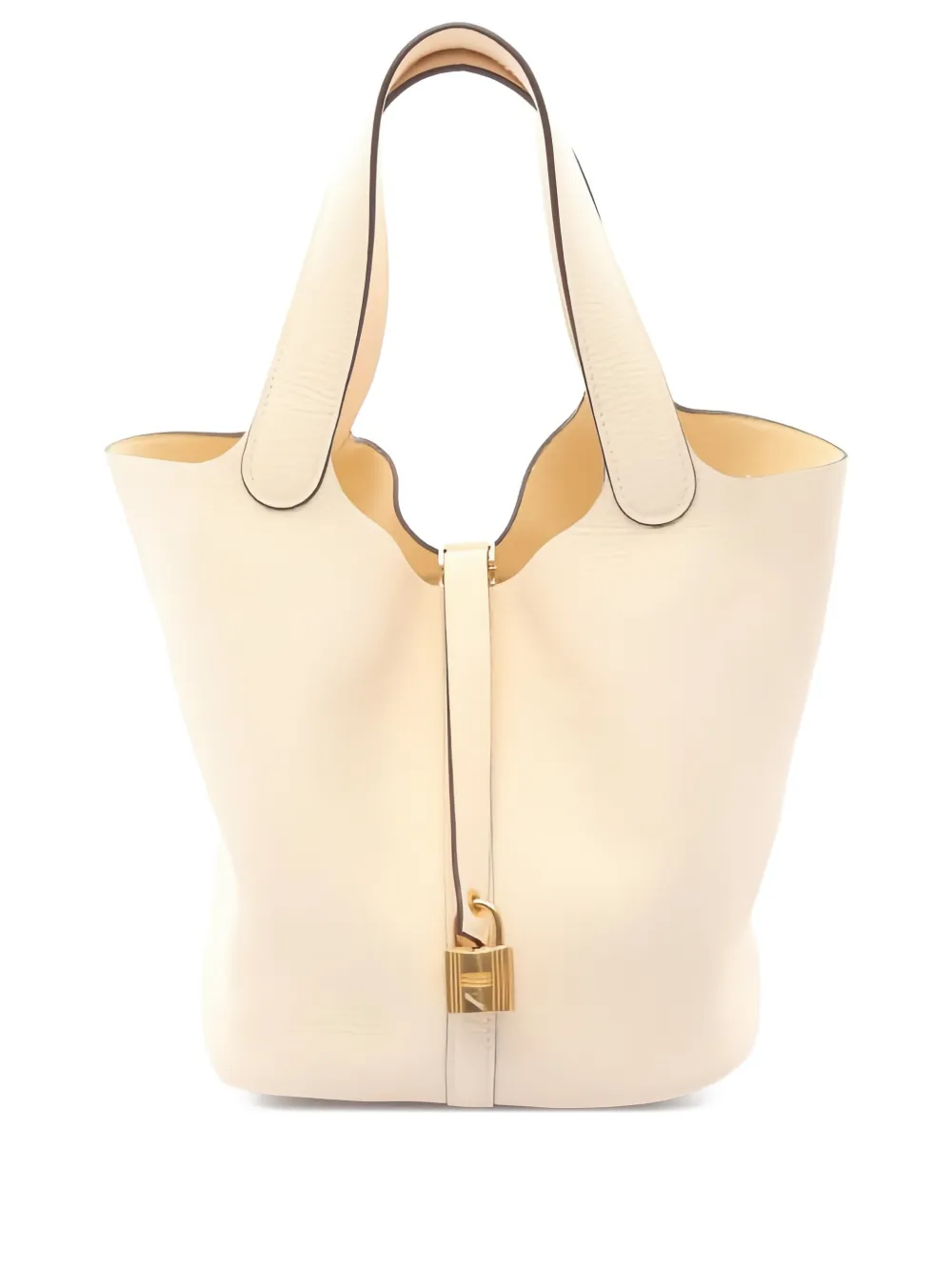 Hermès Pre-Owned picotin lock-detail MM tote bag | Neutrals | Image 1