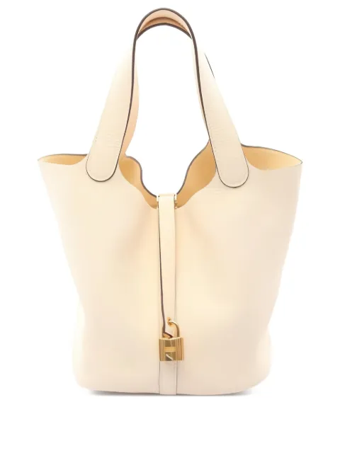 Hermès Pre-Owned picotin lock-detail MM tote bag