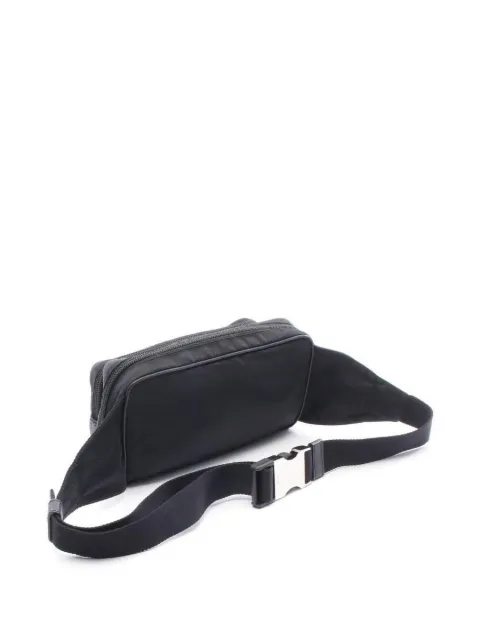 Prada Pre-Owned 2010s logo-plaque belt bag
