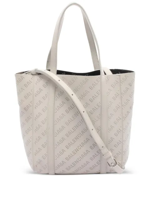 Balenciaga Pre-Owned 2000 pierced leather tote bag