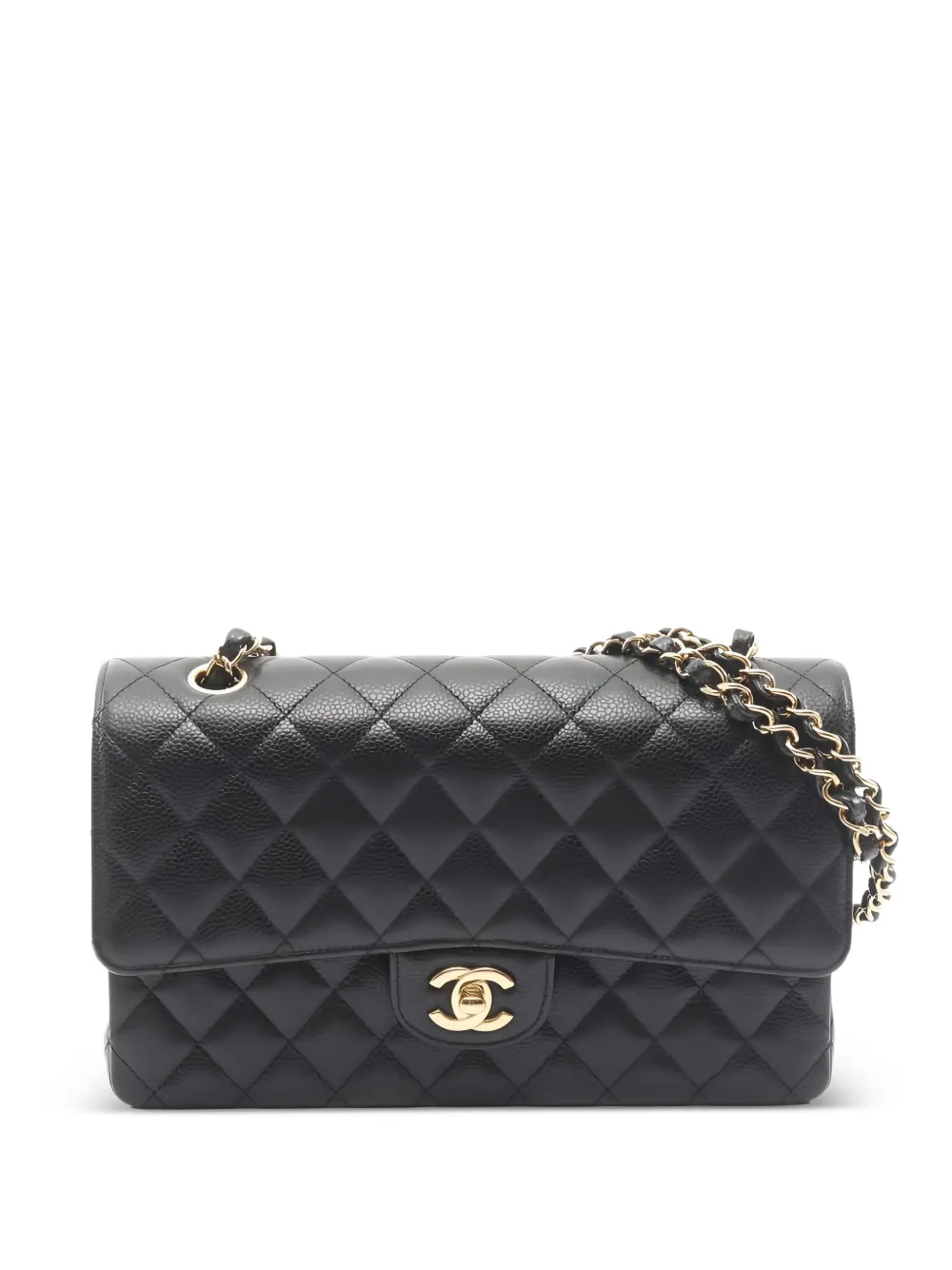 CHANEL Pre-Owned quilted chain flap shoulder bag - Nero