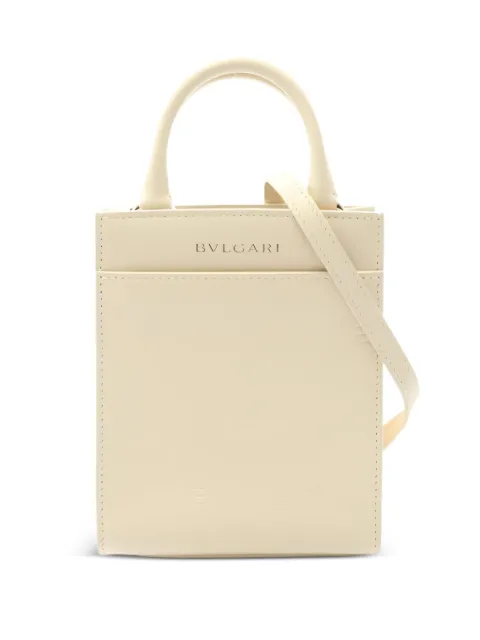 Bvlgari Pre-Owned 2010 mini embossed tote bag