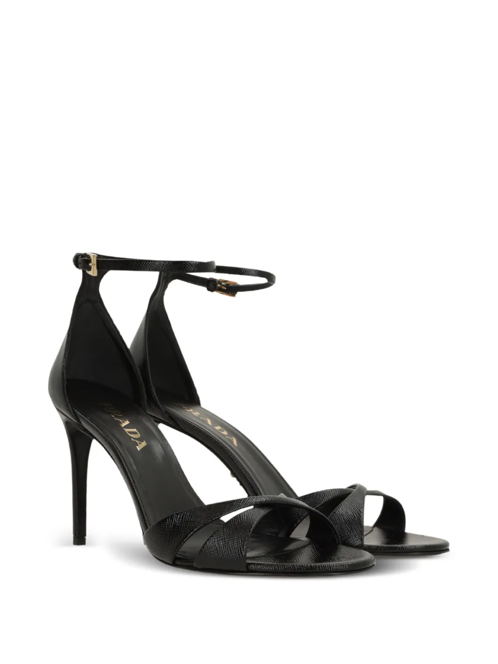 Prada criss-cross strap sandals | Heeled Sandals | Image 2