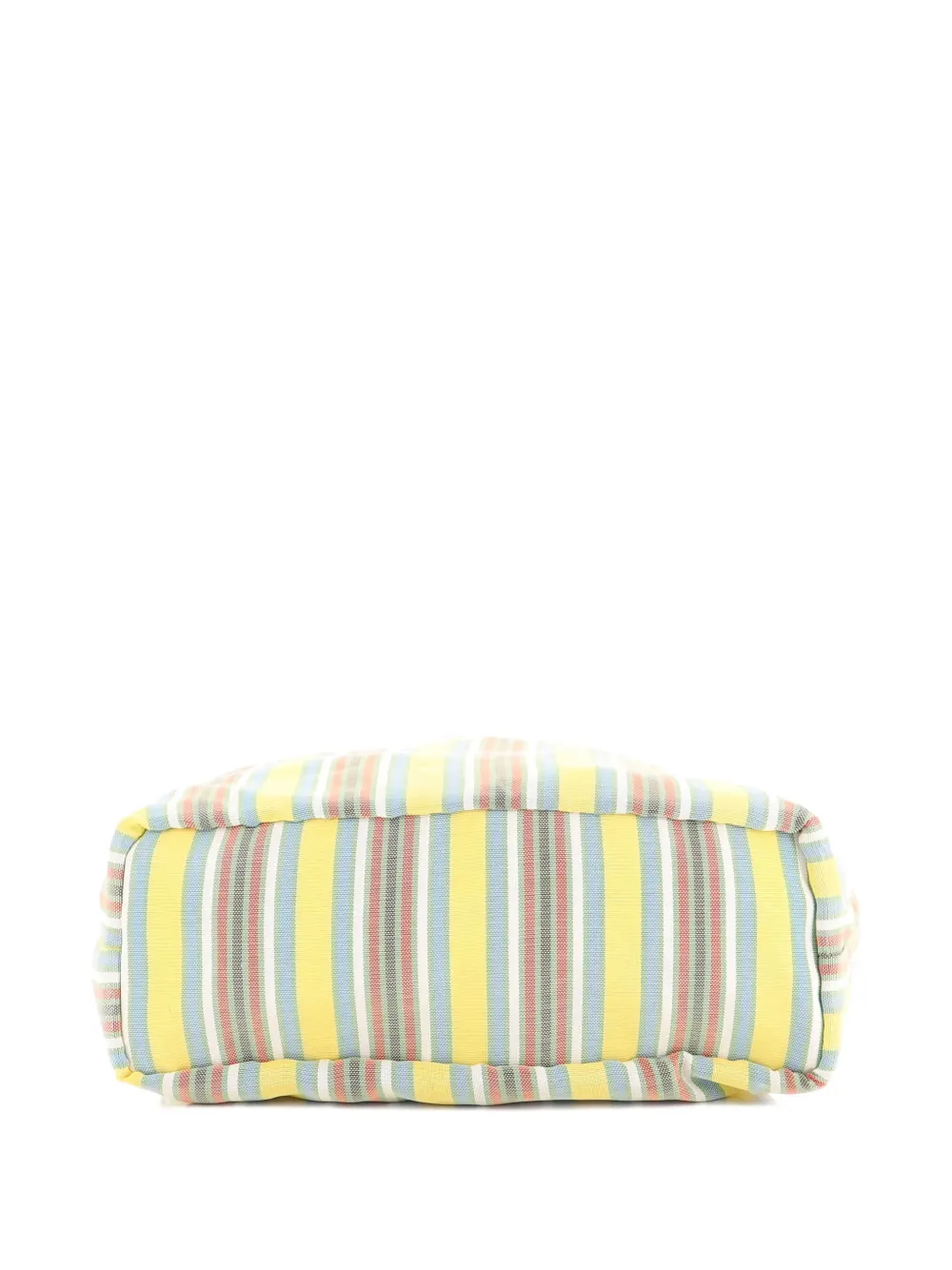 The Row Pre-Owned Barn Striped Mesh with Leather tote bag | Pre-Owned | Image 2