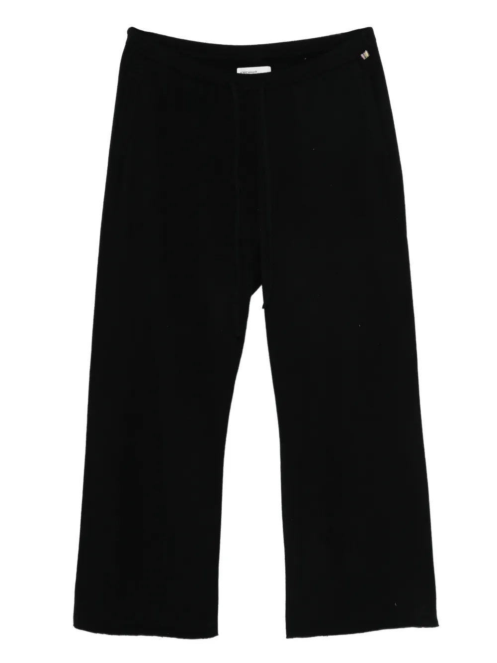 extreme cashmere Nº462 Slouch drawstring-waist trousers - Nero
