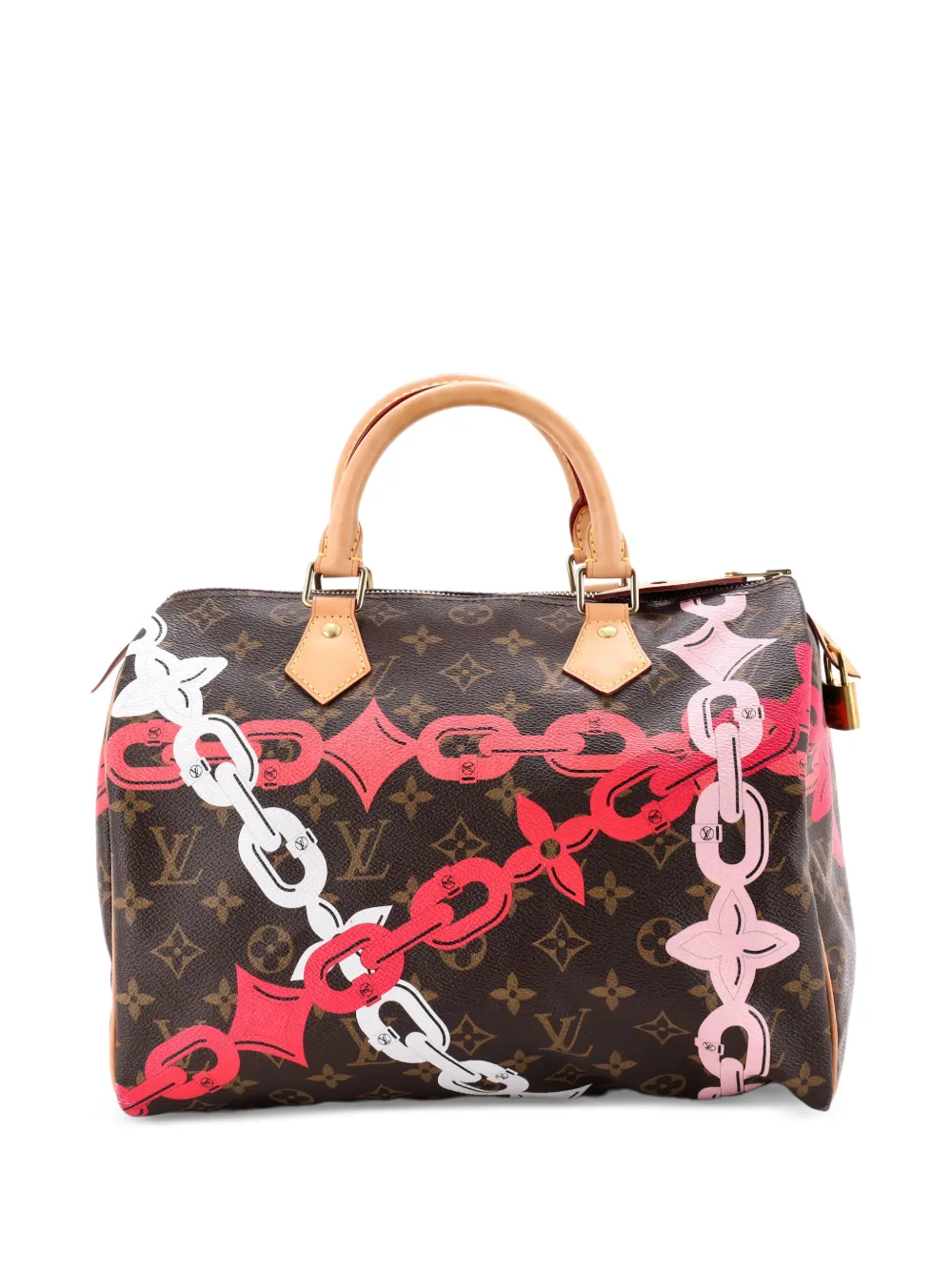 Louis Vuitton Pre-Owned Speedy Handbag Limited Edition Bay Monogram Canvas 30 satchel - Marrone