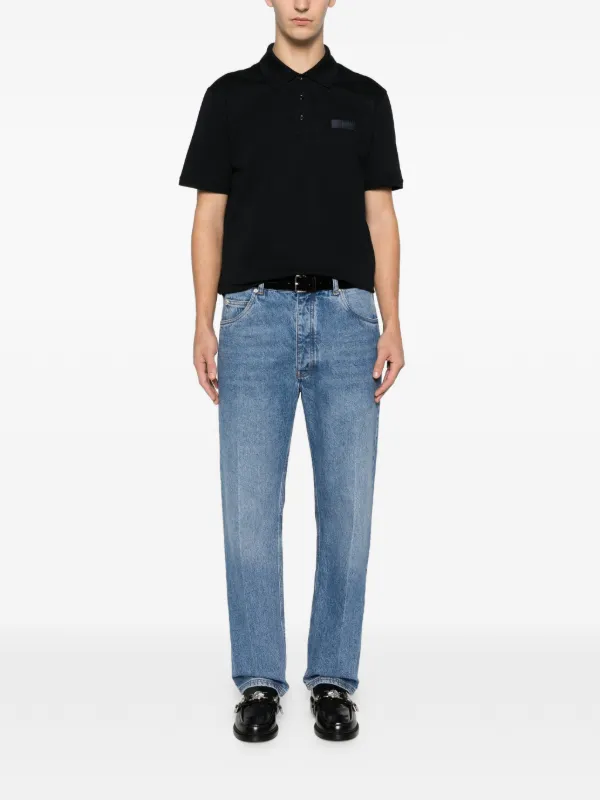 Givenchy logo-patch Polo Shirt | Black | FARFETCH ZA