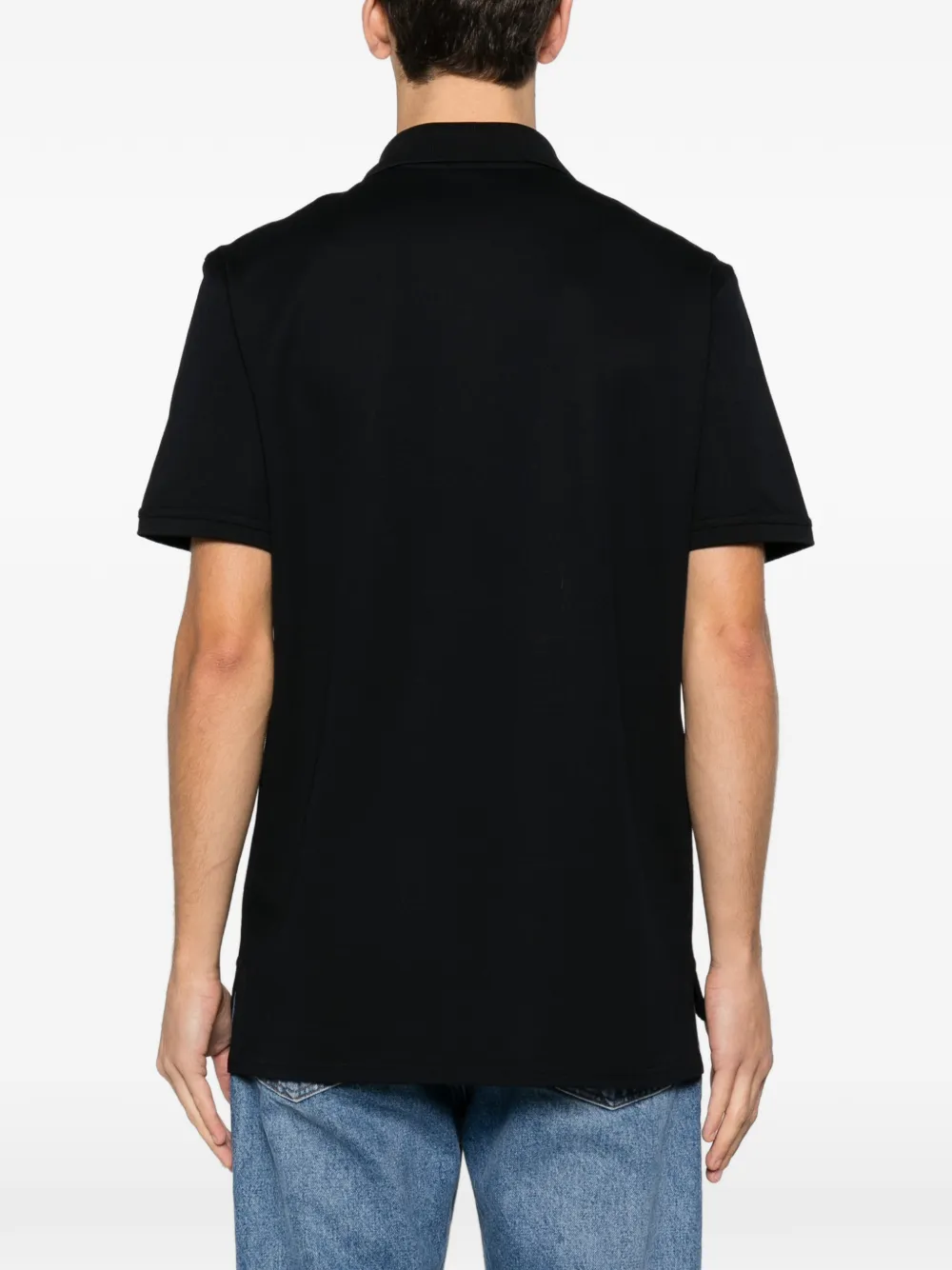 Givenchy Poloshirt met logopatch Zwart