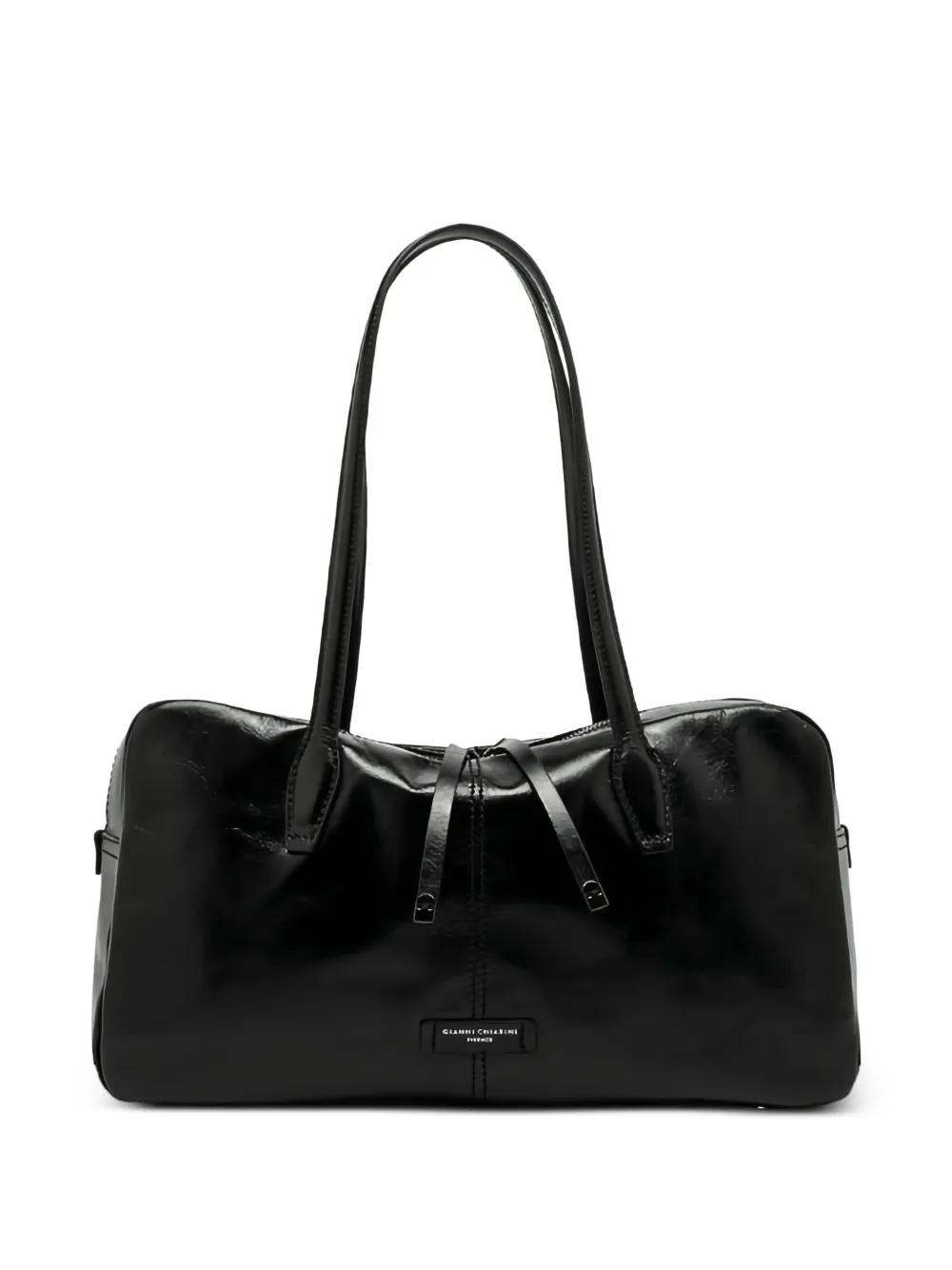 GIANNI CHIARINI medium Aryna leather shoulder bag - Nero