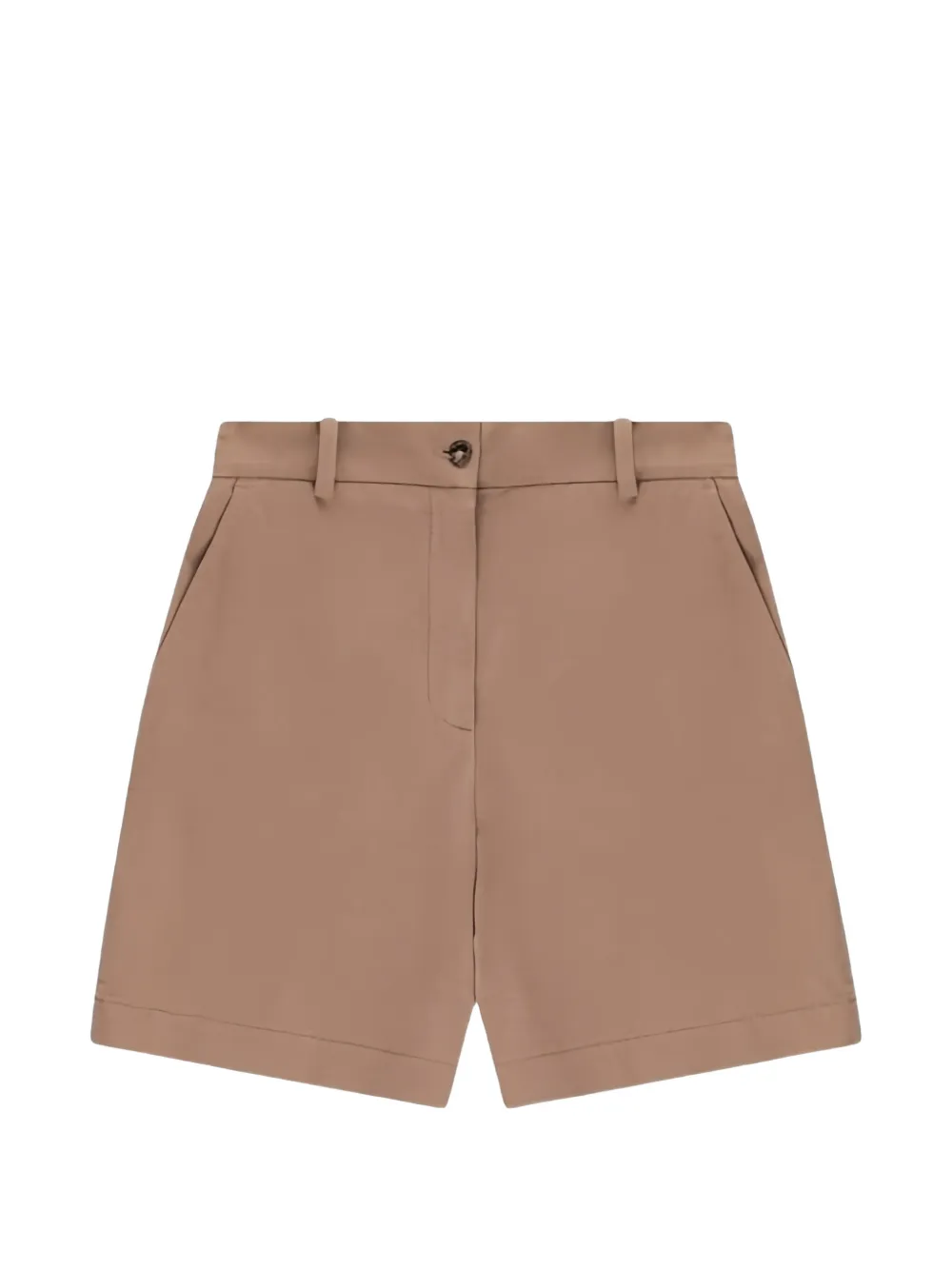 Circolo 1901 belt-loop tailored shorts - Marrone