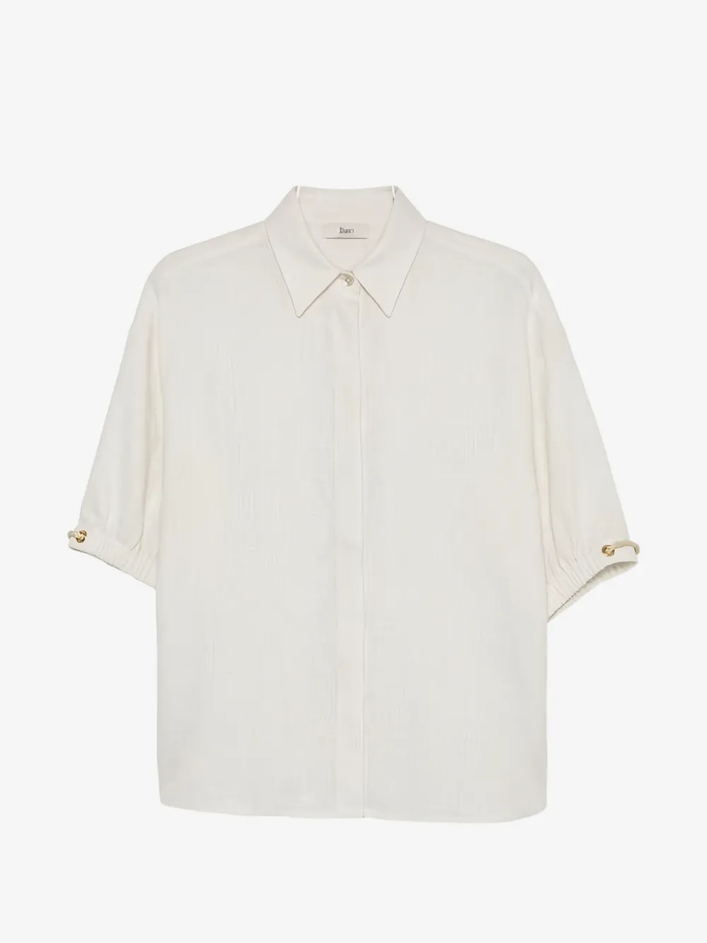Herno short-sleeve buttoned shirt | Neutrals | Image 1