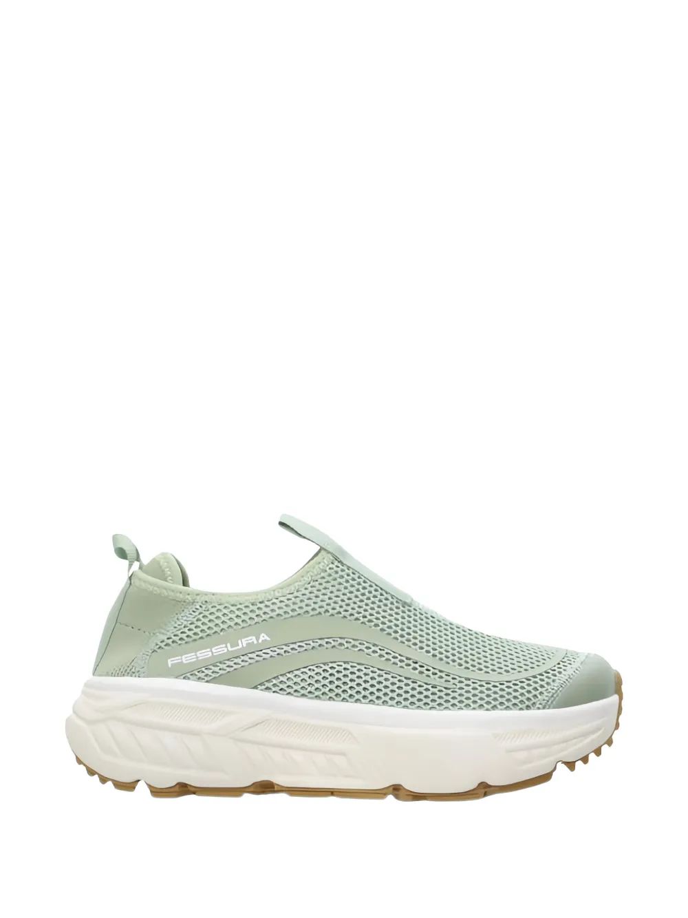 Fessura Trail PLT mesh slip-on sneakers - Verde