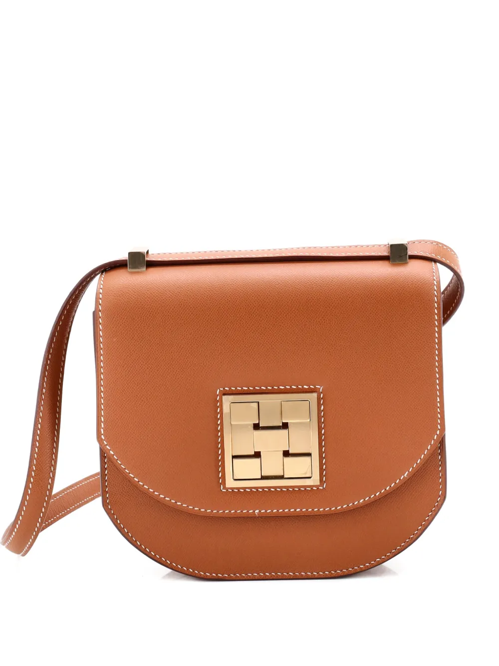 Hermès Pre-Owned Borsa a spalla Mosaique au 24 Bag Madame 17 - Marrone