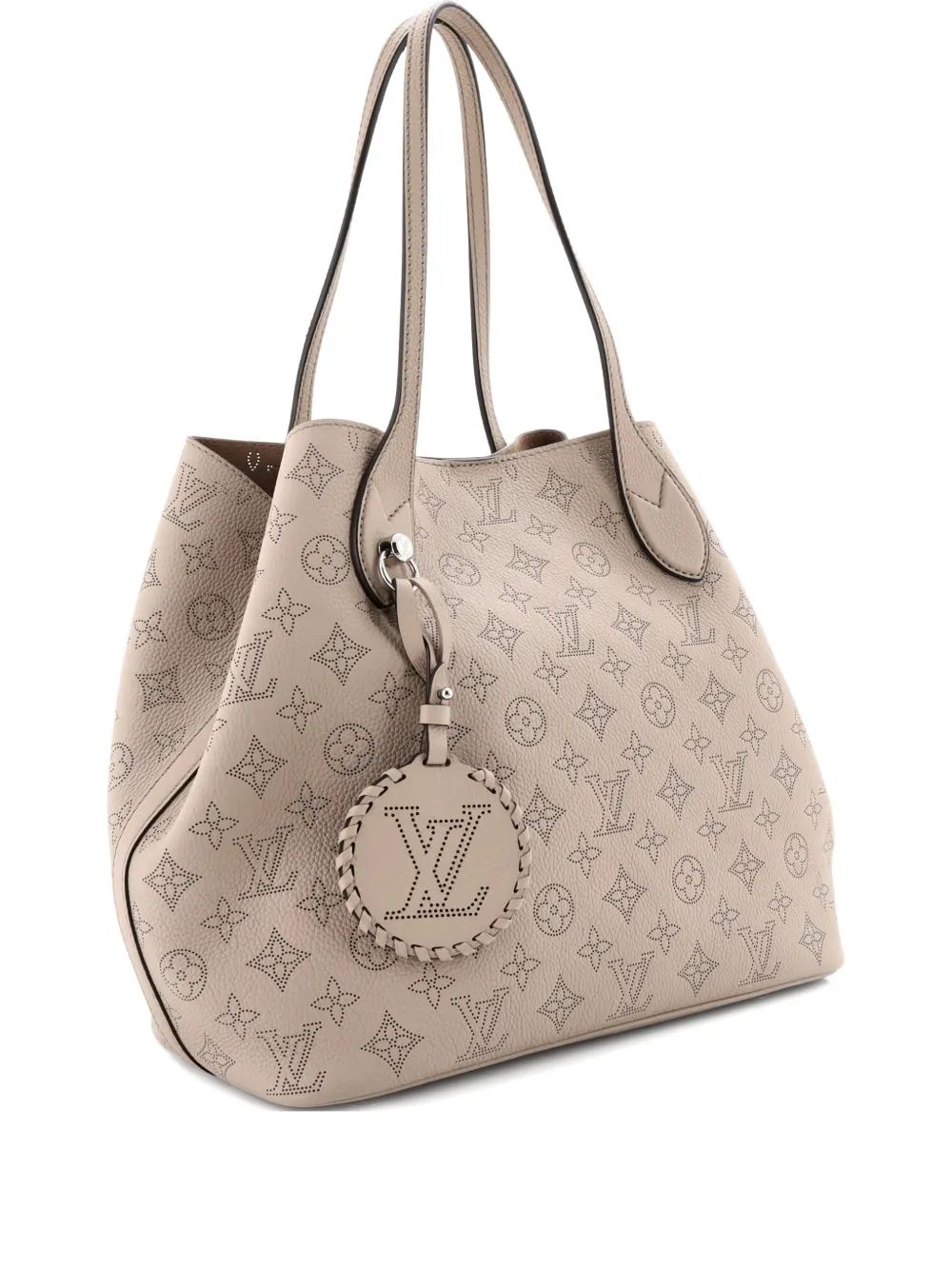 Louis Vuitton Pre-Owned Blossom Mahina Leather MM tote bag - Grigio