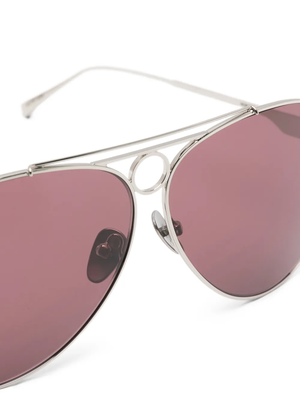  Face Hide Hunter Pilot Sunglasses - Silver 