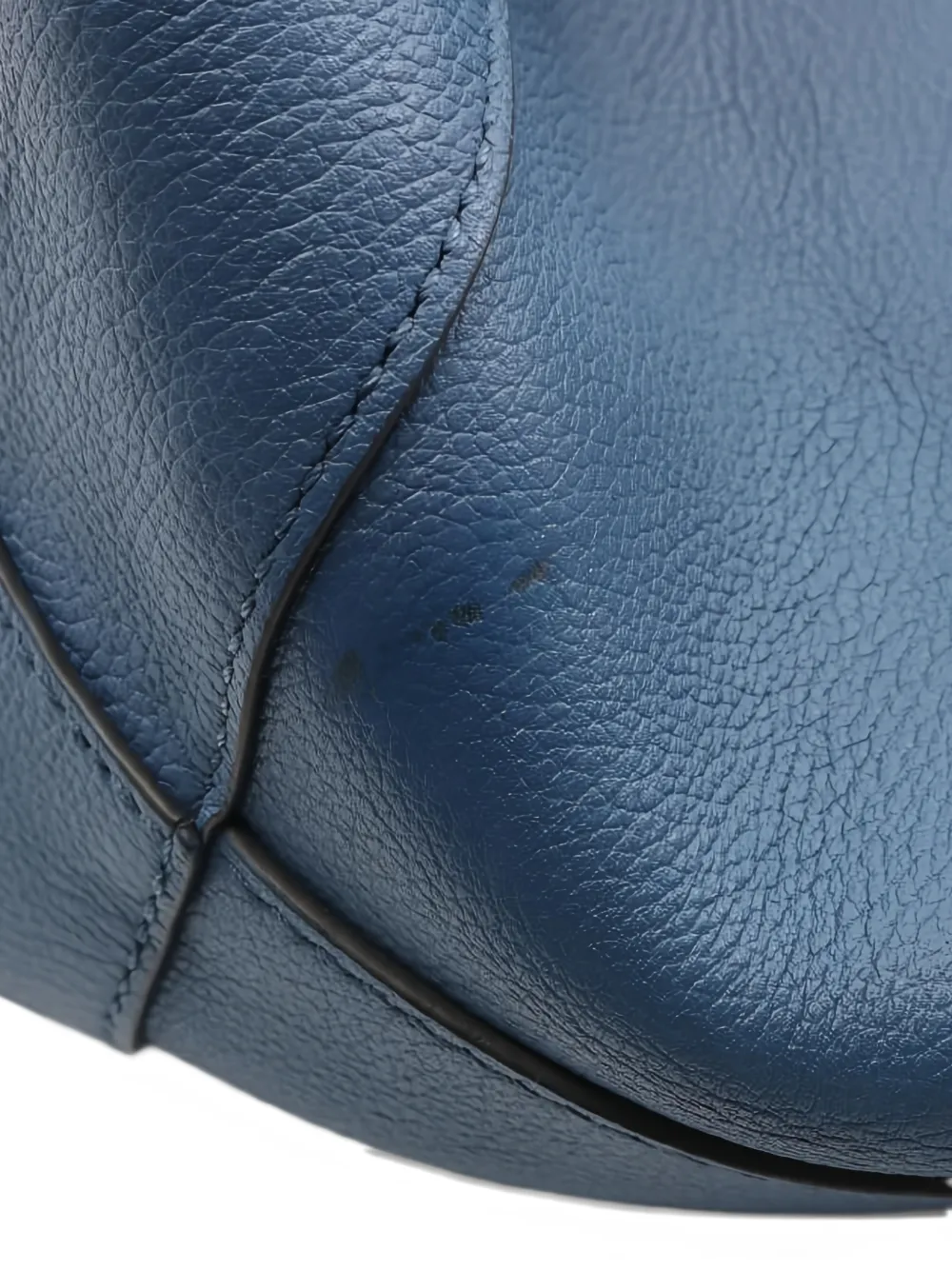 Pre-owned Louis Vuitton 2016 Lockme Logo Backpack In Blue