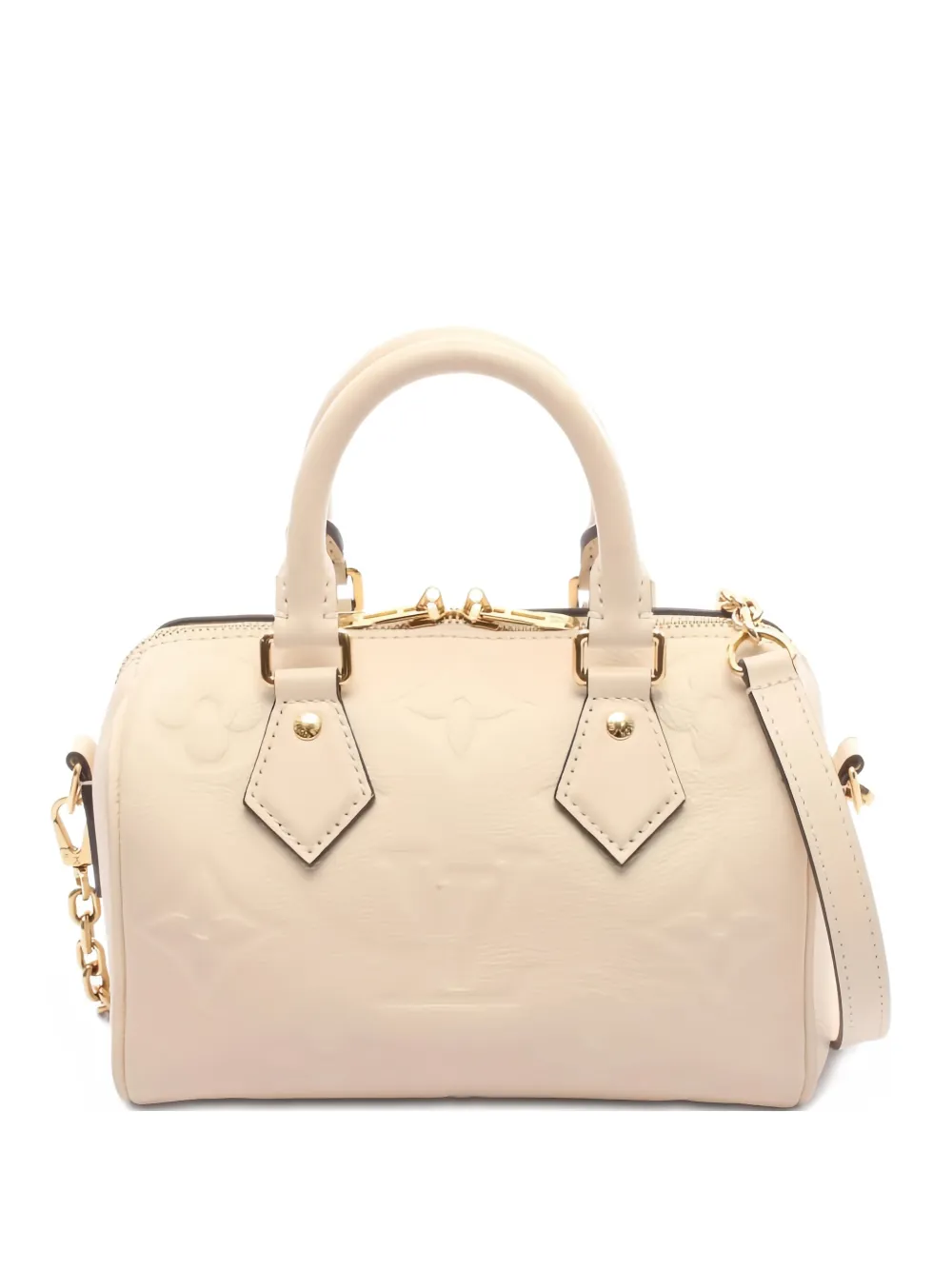 Louis Vuitton Pre-Owned 2021 Speedy 20 monogram empreinte bandouliere tote bag - Toni neutri