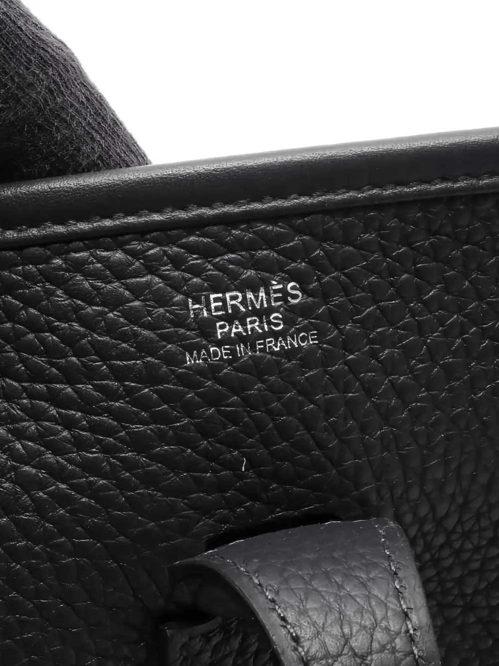 Pre-owned Hermes 2024 Evelyne 3 Shoulder Bag In Black