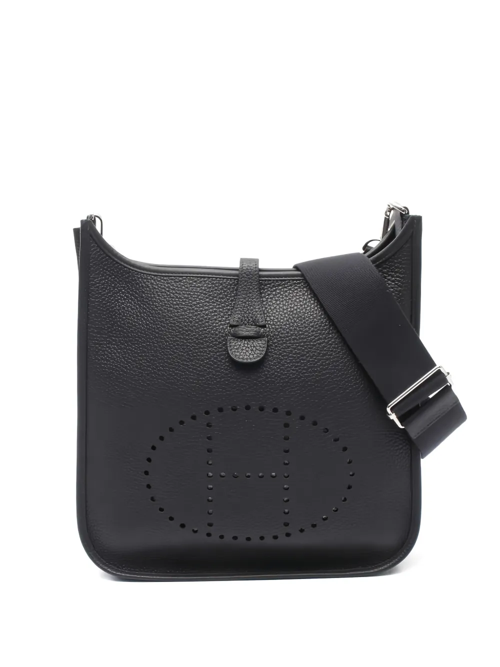 Pre-owned Hermes 2024 Evelyne 3 Shoulder Bag In Black