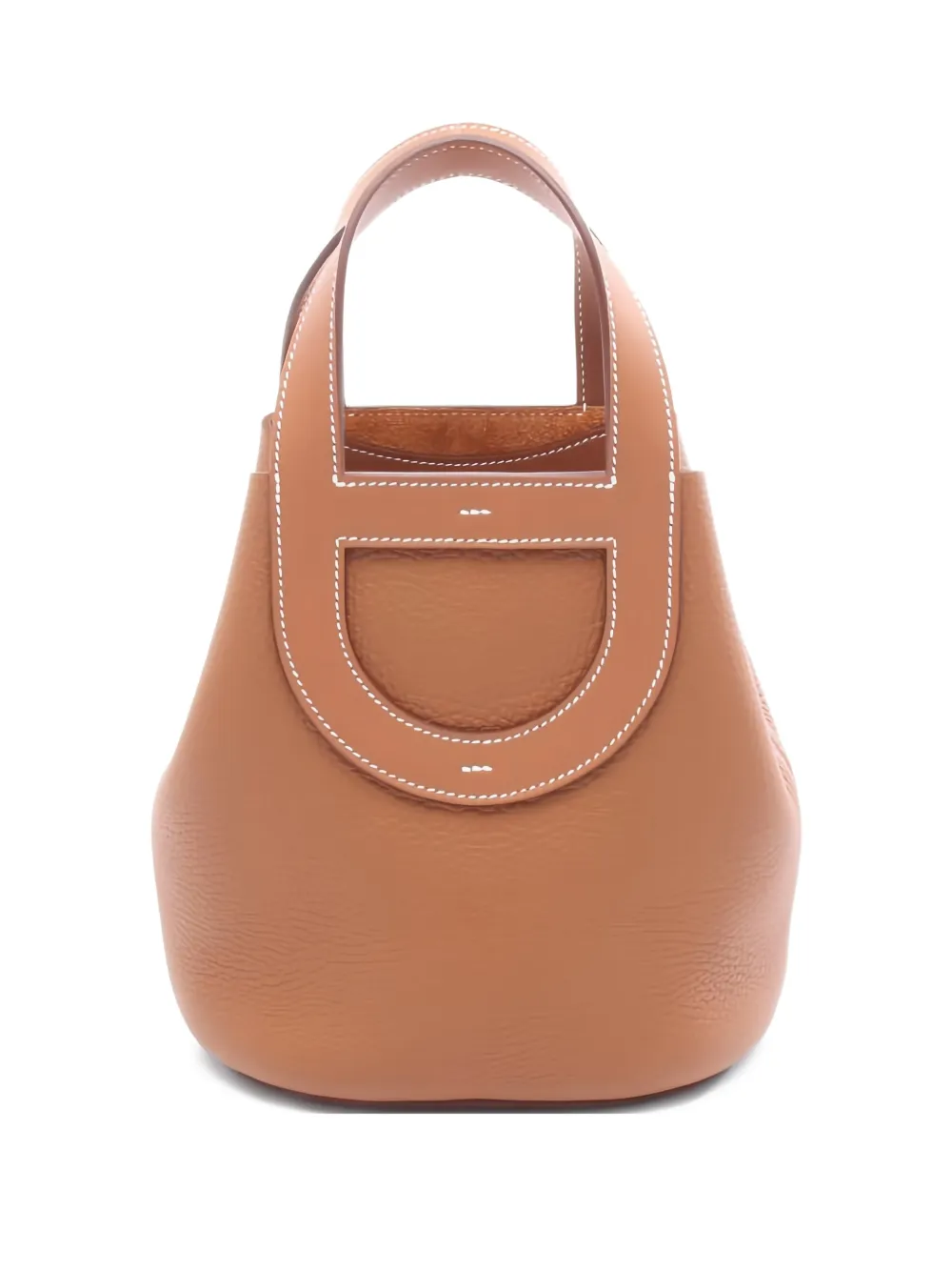 Hermès Pre-Owned 2024 Loop 18 leather tote bag | marron | Image 1