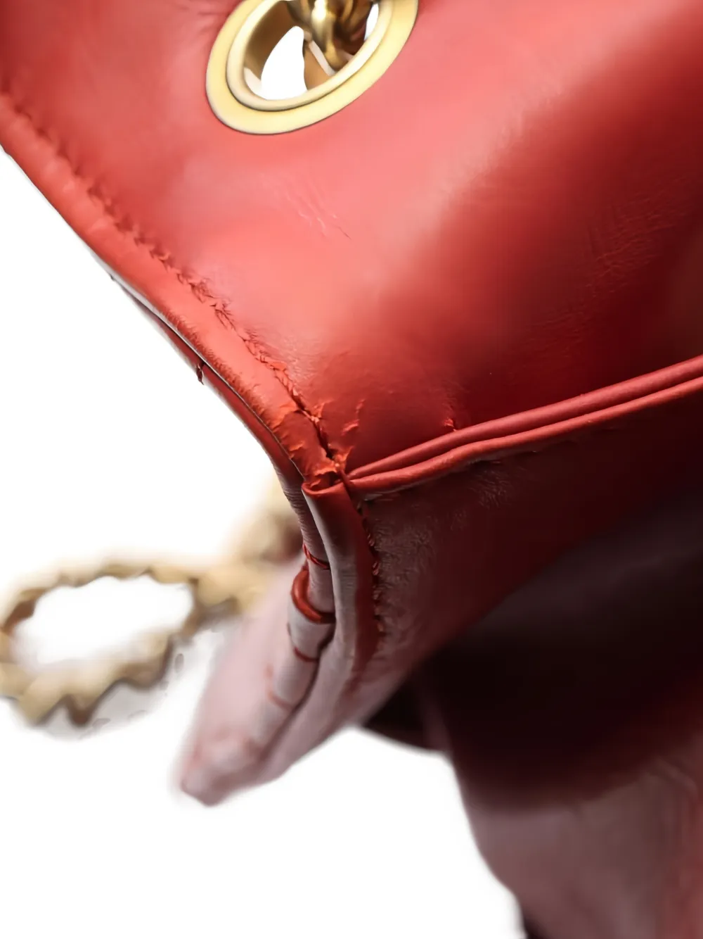 CHANEL Pre-owned 2011 Gabrielle Flap Shoulder Bag In Red