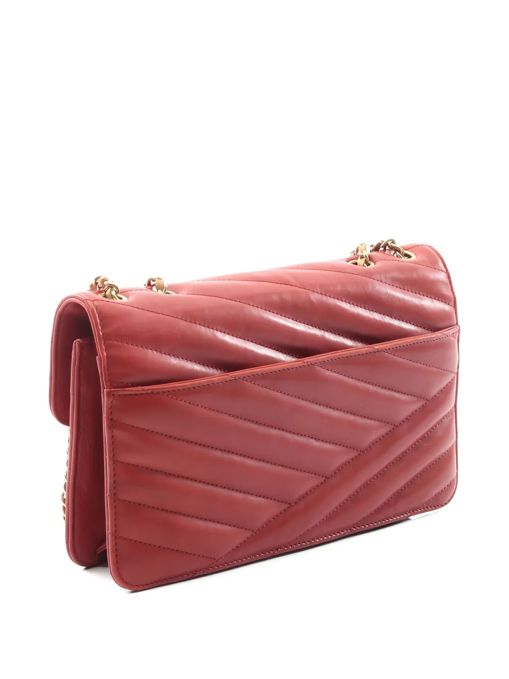 CHANEL Pre-owned 2011 Gabrielle Flap Shoulder Bag In Red