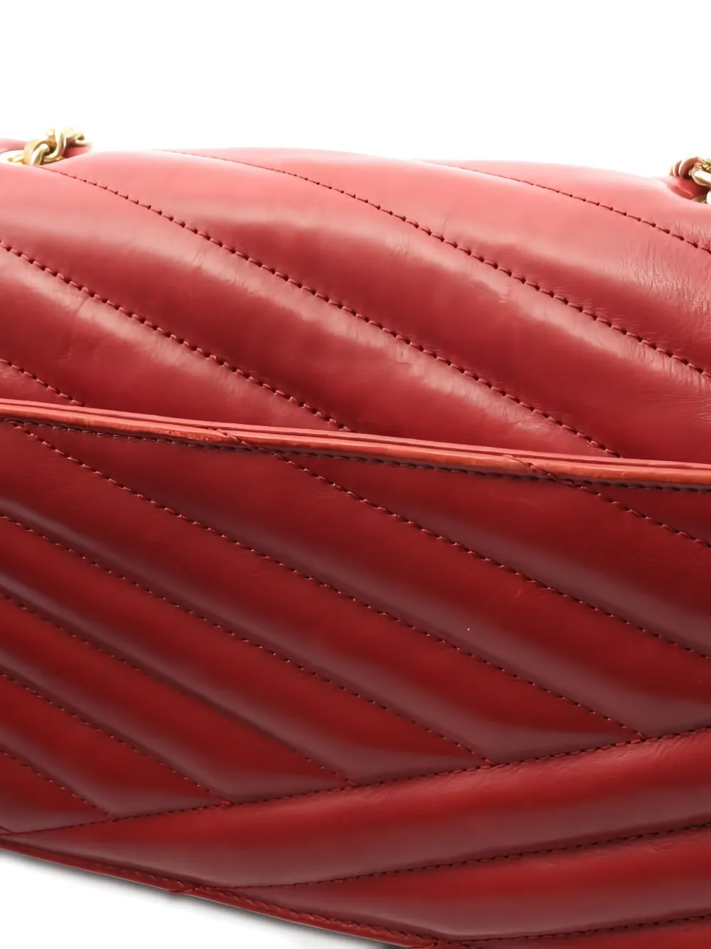 CHANEL Pre-owned 2011 Gabrielle Flap Shoulder Bag In Red