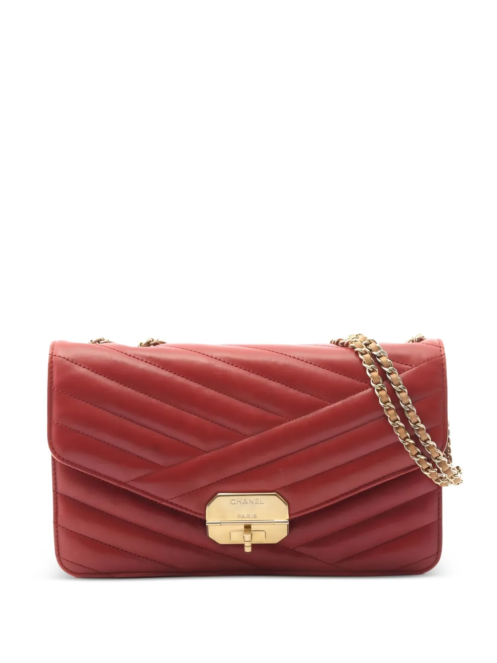 CHANEL Pre-Owned 2011 Gabrielle Flap shoulder bag - Rosso