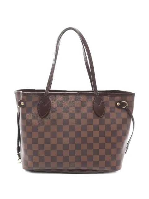 Louis Vuitton Pre-Owned bolsa de mano Damier Ebene Neverfull PM