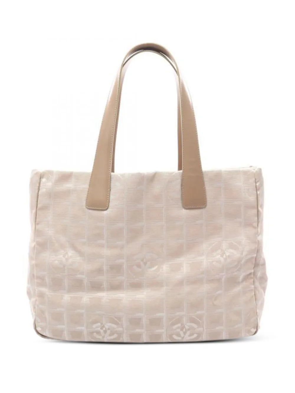CHANEL Pre-Owned 2004-2005 New Travel Line MM tote bag - Toni neutri