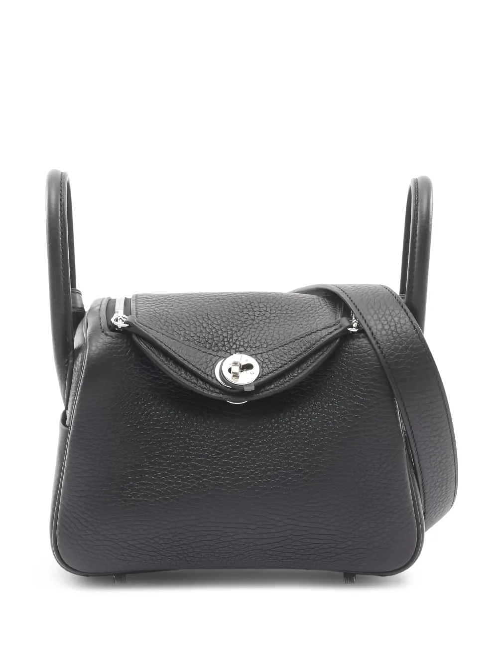 Hermès Pre-Owned 2025 mini Lindy shoulder bag - Nero